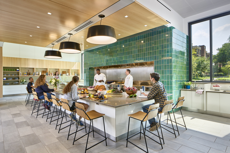 quaker kitchen at gutmann college house