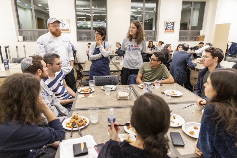 Penn Cooks event at Falk Dining