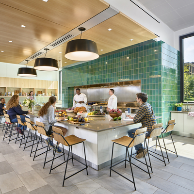 quaker kitchen at gutmann college house