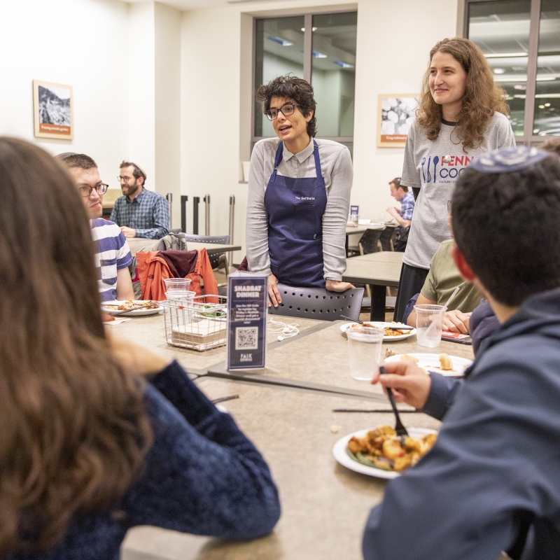 Penn Cooks event at Falk